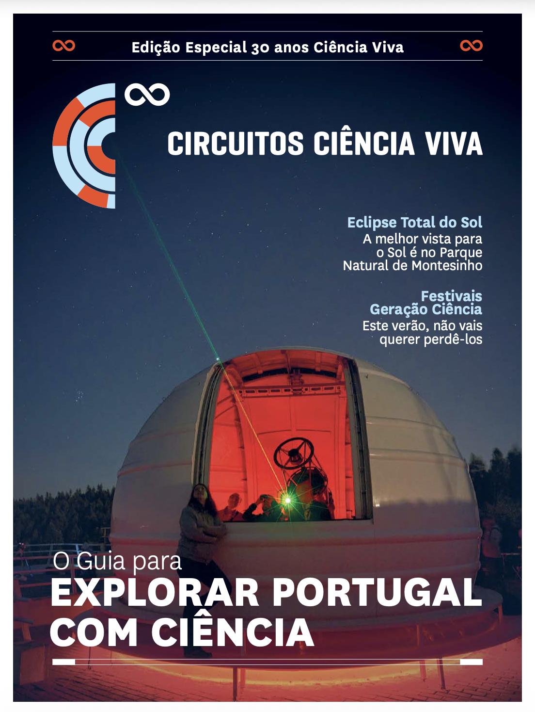 primeira edição da revista circuitos ciencia viva