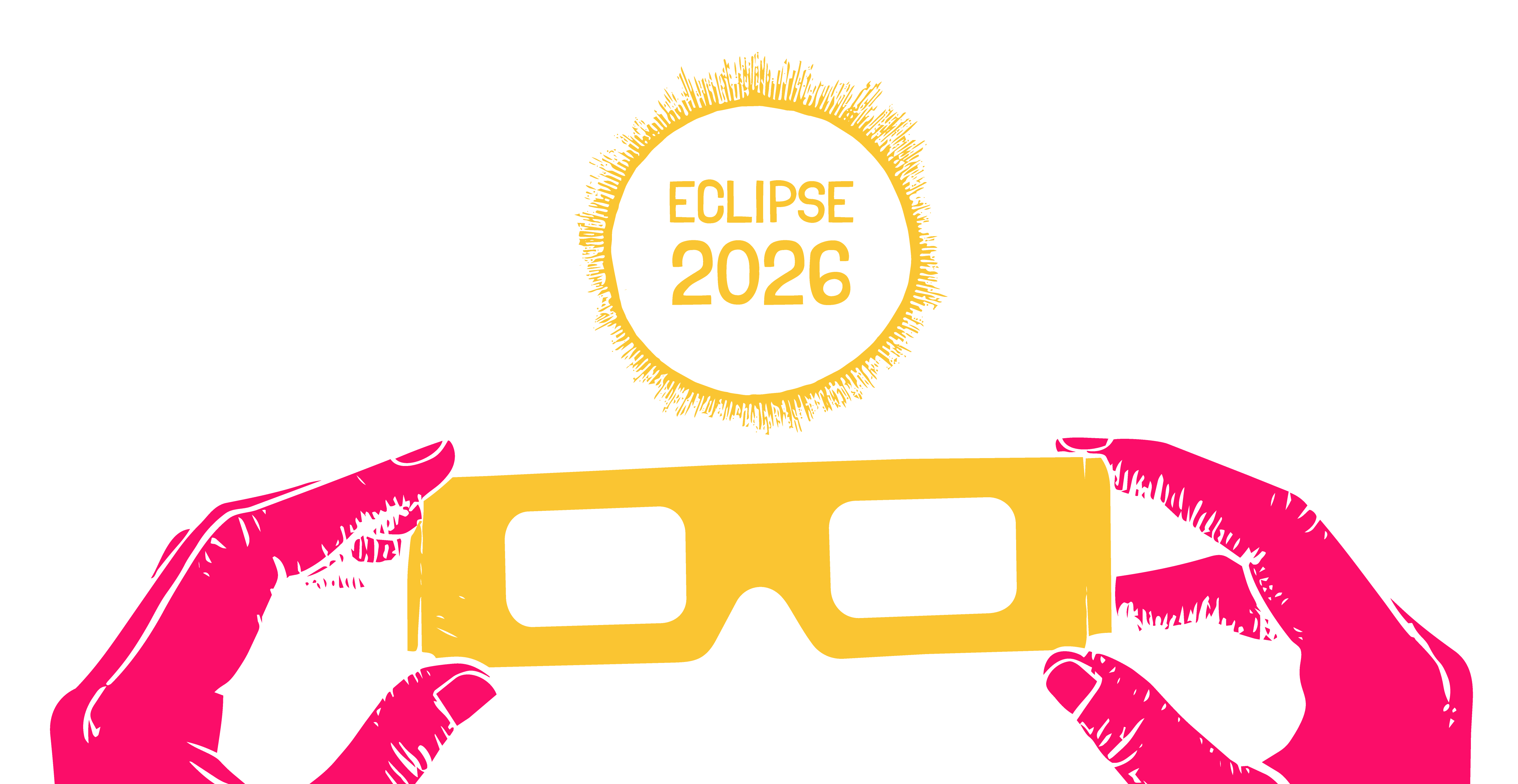 Panfleto Eclipse do Sol 2026 - Informações Gerais