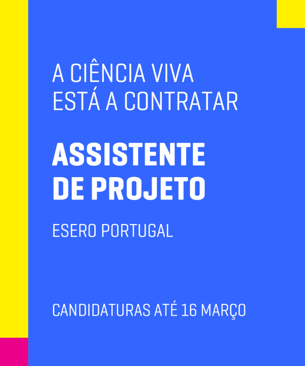 Estamos a contratar!
