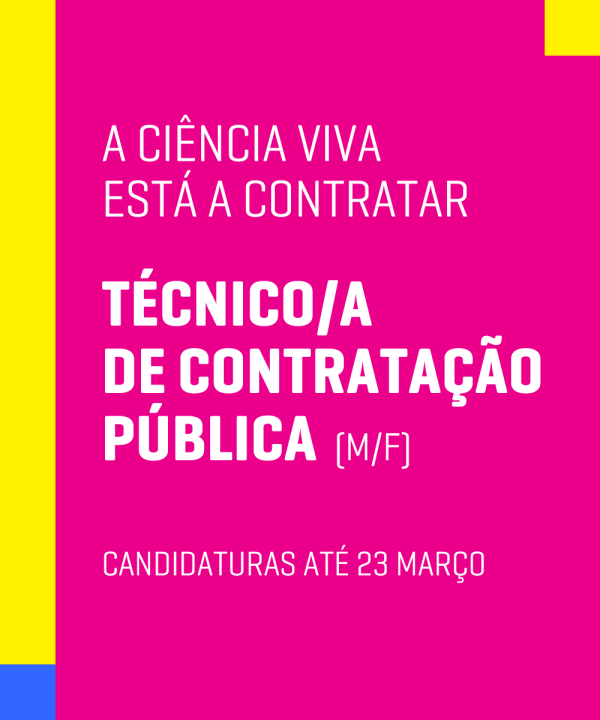 Estamos a contratar!